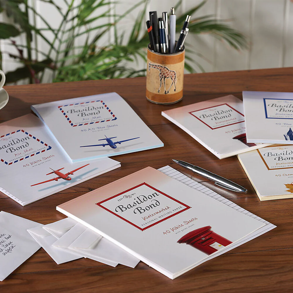 Basildon Bond Post Quarto Envelopes Pack of 20 Champagne - Image 3