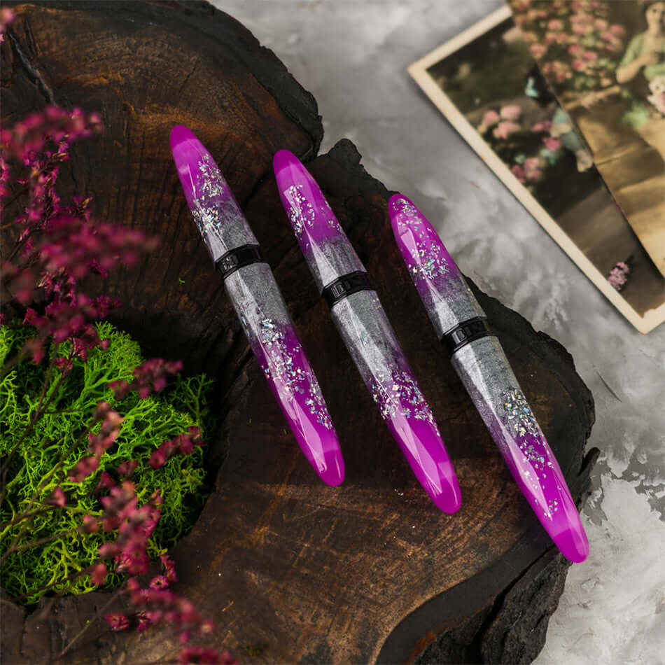 Benu Briolette Fountain Pen Luminous Mauve - Image 2