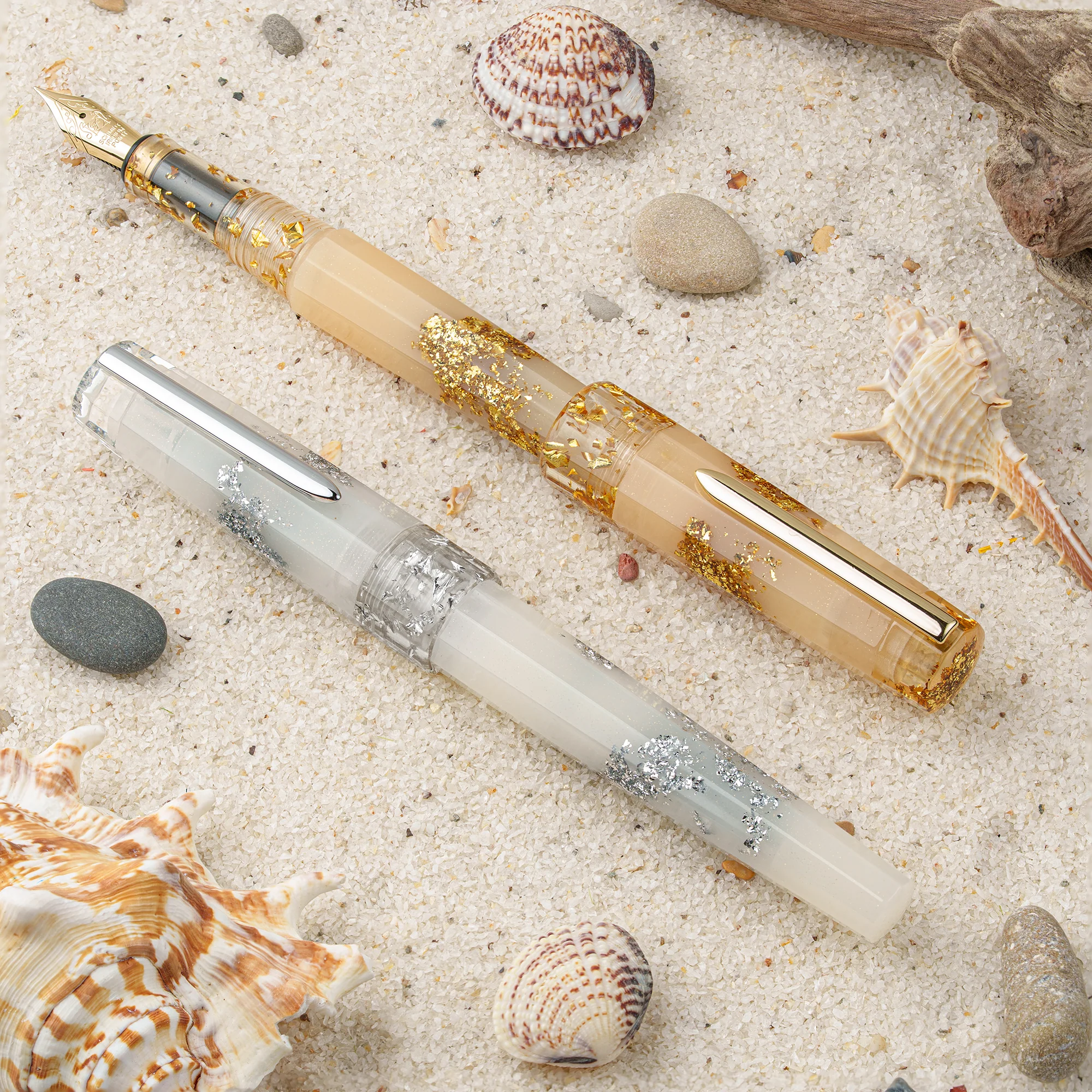 Benu Euphoria Fountain Pen Golden Beach - Image 5