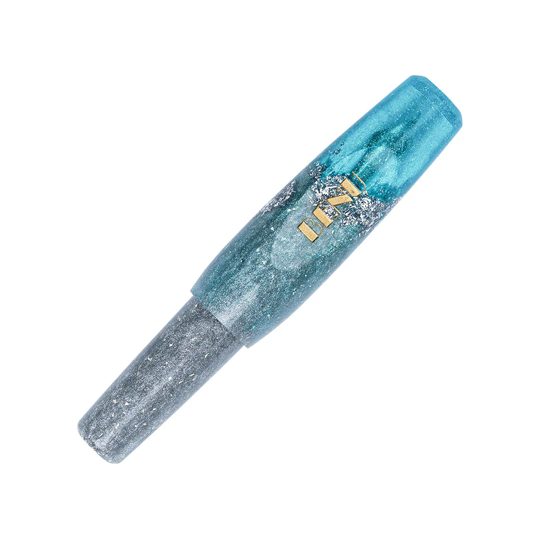 Benu Pixie Pocket Fountain Pen Aqua Glow - Image 3