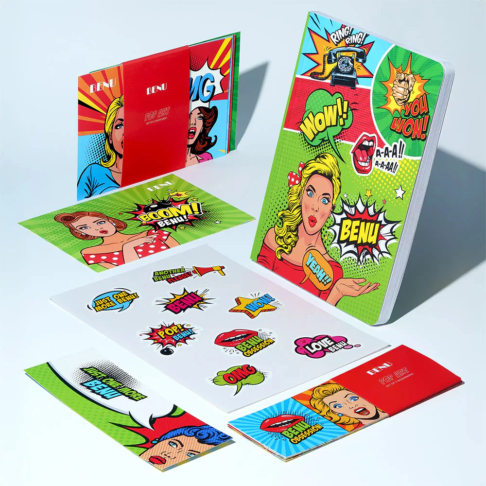 Benu Pop Art Postcard Set - Image 8
