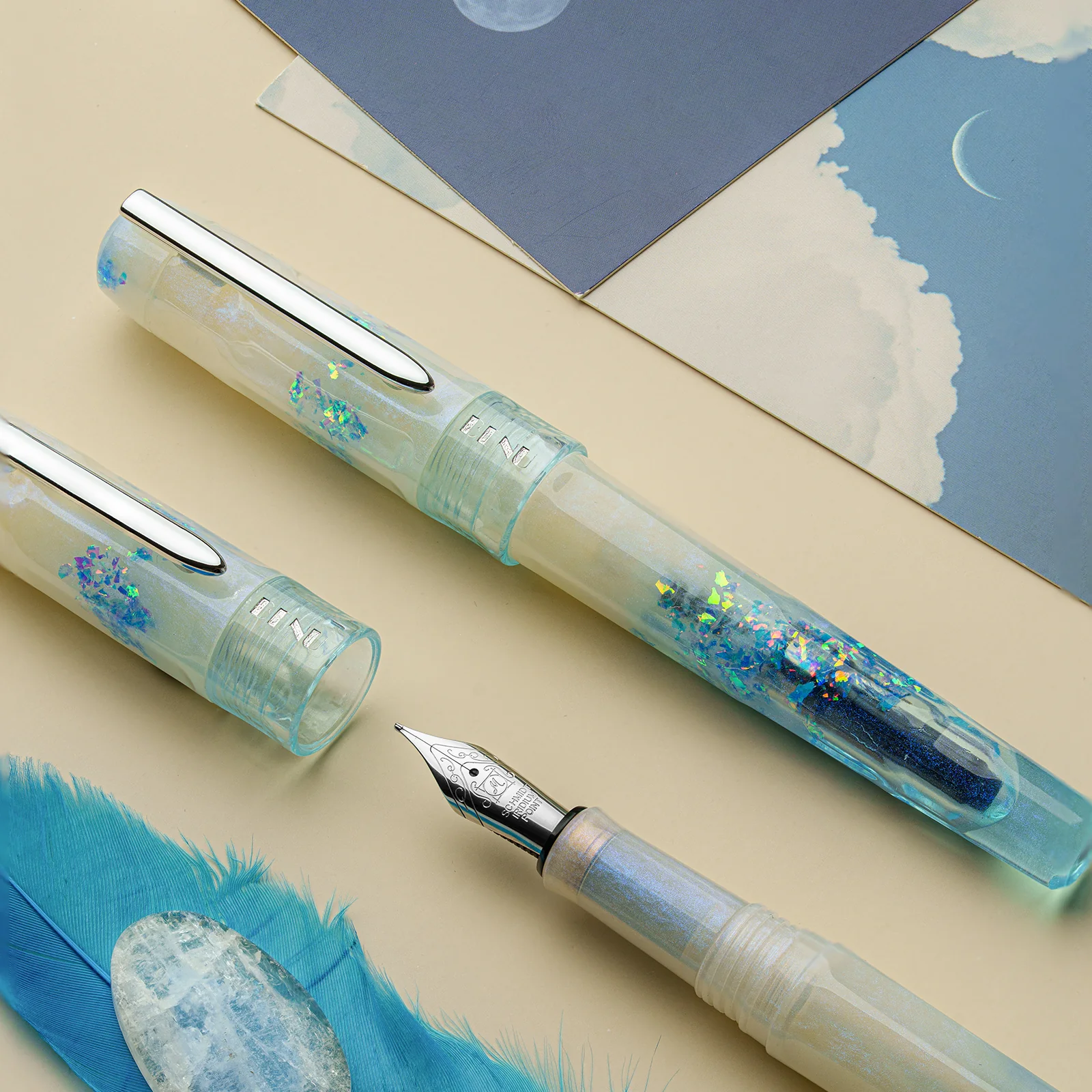 Benu Talisman Fountain Pen Moonstone - Image 4