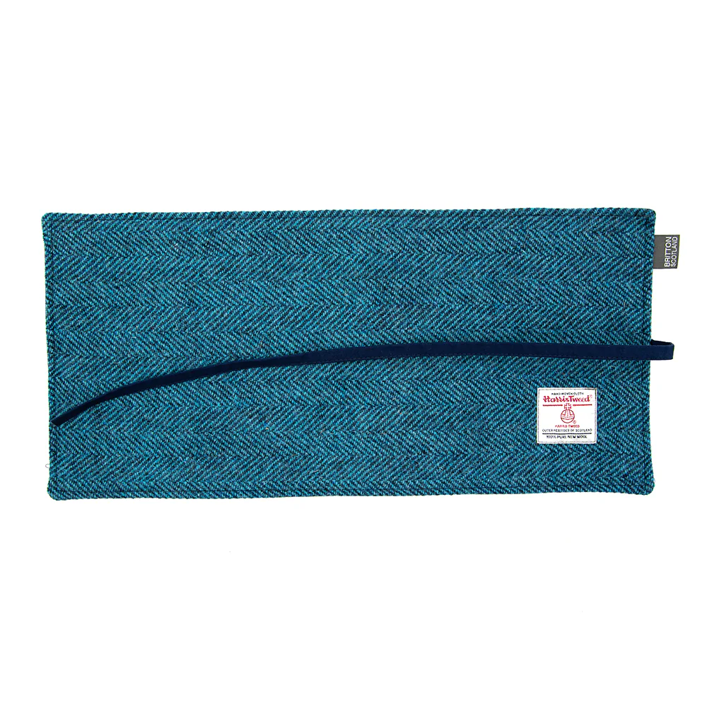 BRITTON Handmade in Scotland Harris Tweed Pen Roll - Image 5