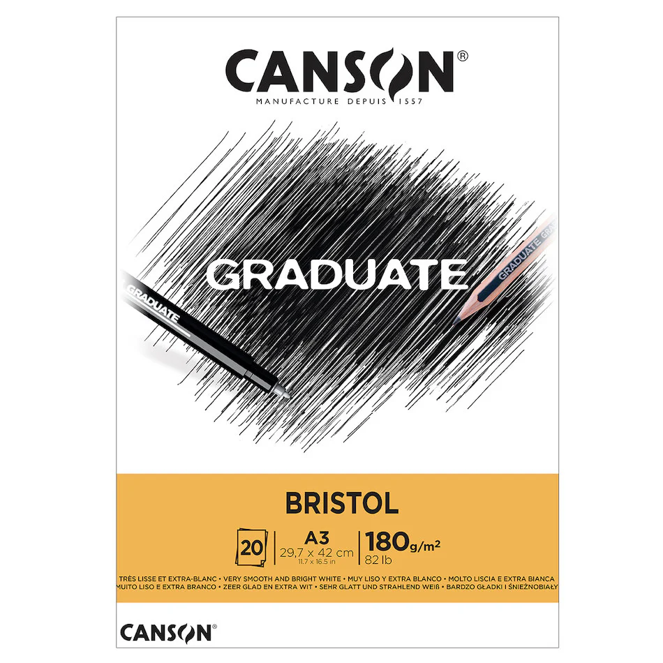 Canson Graduate Bristol Pad A3