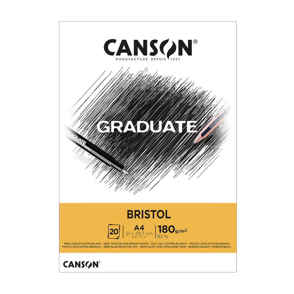 Canson Graduate Bristol Pad A4