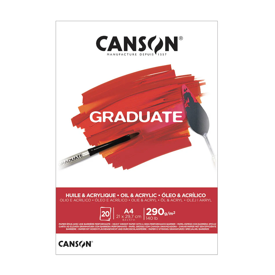 Canson Graduate Oil/Acrylic Pad A4