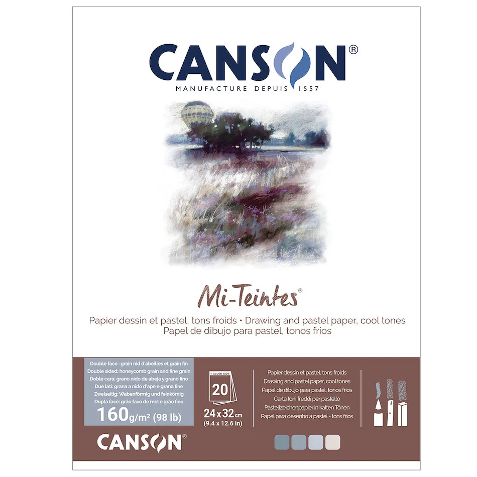 Canson Mi-Teintes Pastel Craft Pad 24 x 32 - Image 2