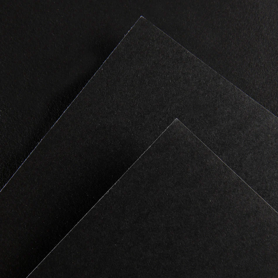 Canson XL Black Paper Spiral Pad A4 - Image 3