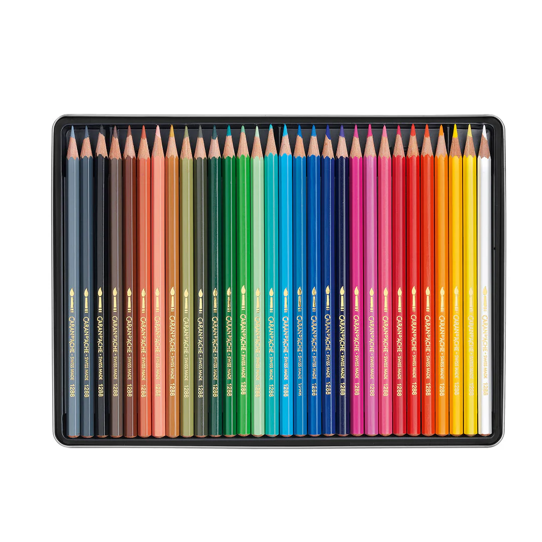 Caran d’Ache Fancolor Coloured Pencils Set of 30 - Image 2