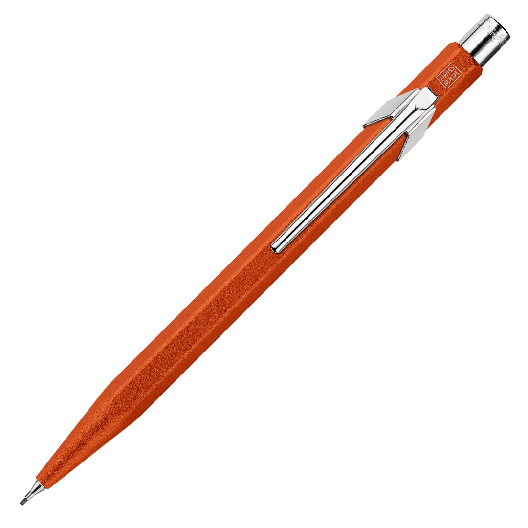 Caran d'Ache 844 Colormat-X Mechanical Pencil in Slimpack Orange - Image 2
