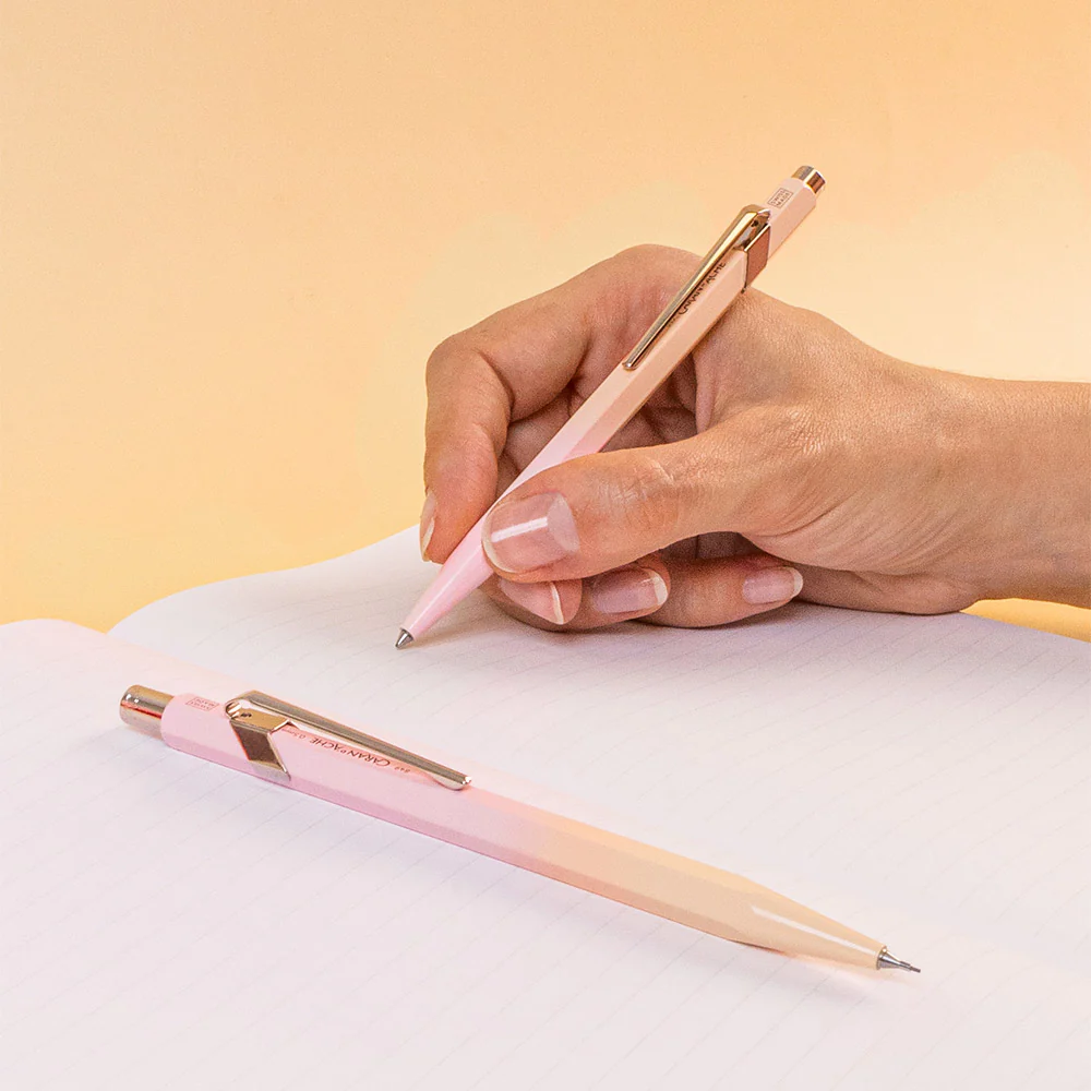Caran d'Ache Special Edition 849 Ballpoint Pen + 844 Mechanical Pencil Horizon Set - Image 5