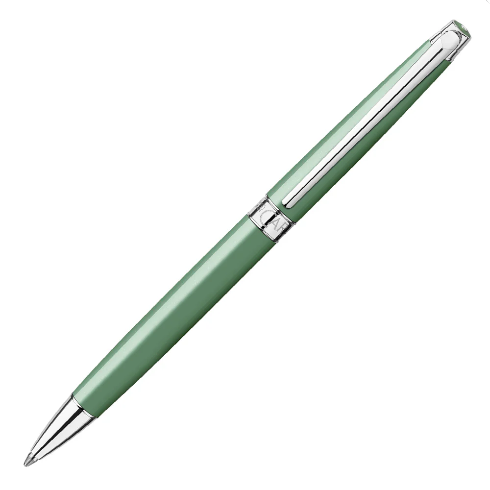 Caran d'Ache Special Edition Slim Leman Ballpoint Pen Vert de Gris - Image 3