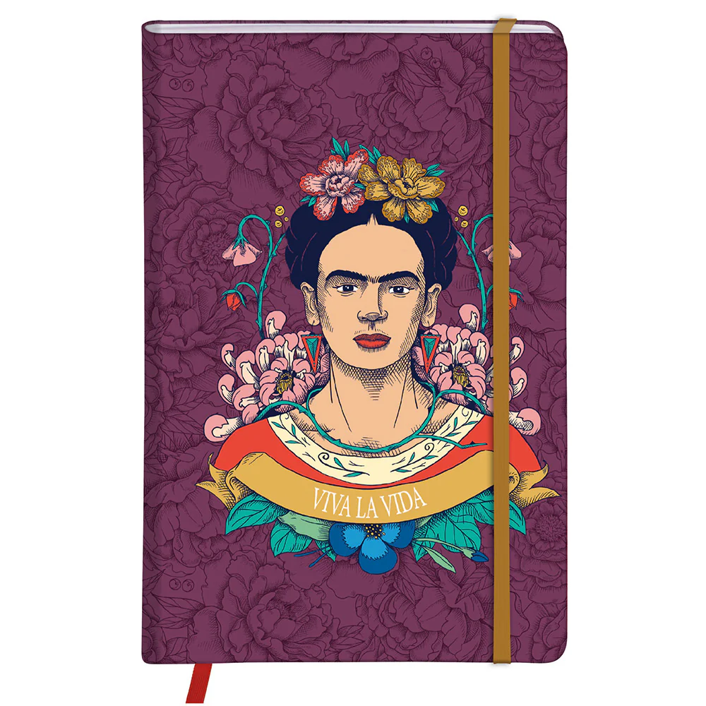 Clairefontaine Frida Kahlo Hardcover Notebook A6 Assorted Designs - Image 2