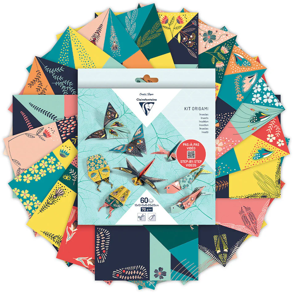 Clairefontaine Origami Set of 60 Sheets 3 Sizes - Image 12