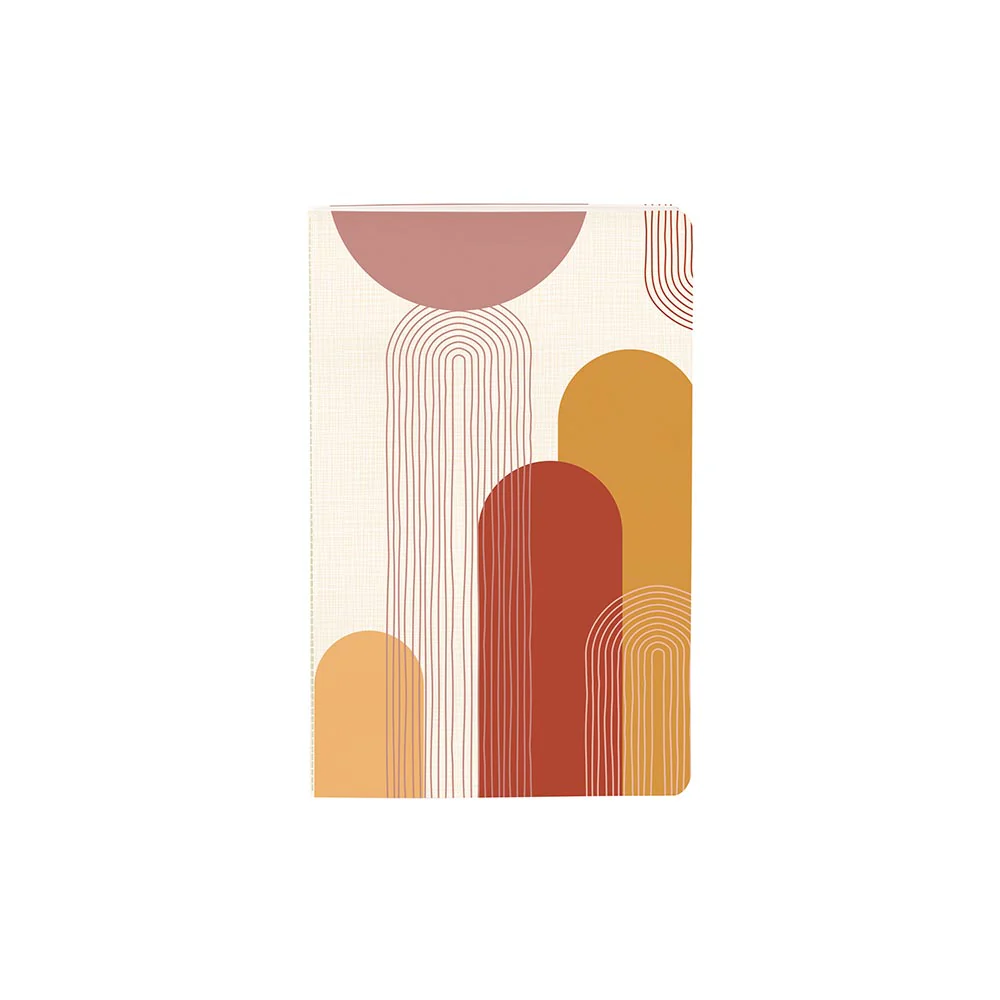 Clairefontaine Terracotta Stapled Notebook Sewn On Spine 9x14cm Assorted - Image 4