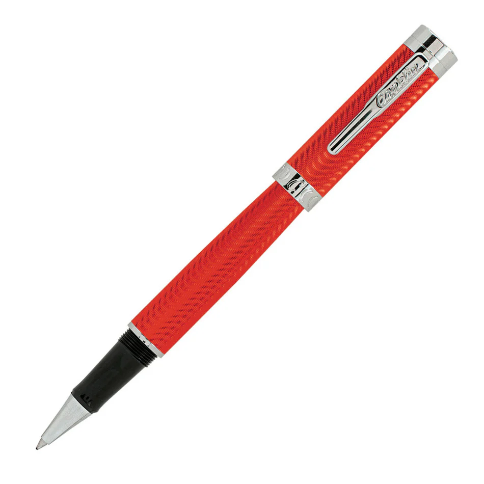 Conklin Herringbone Signature Rollerball Pen Red