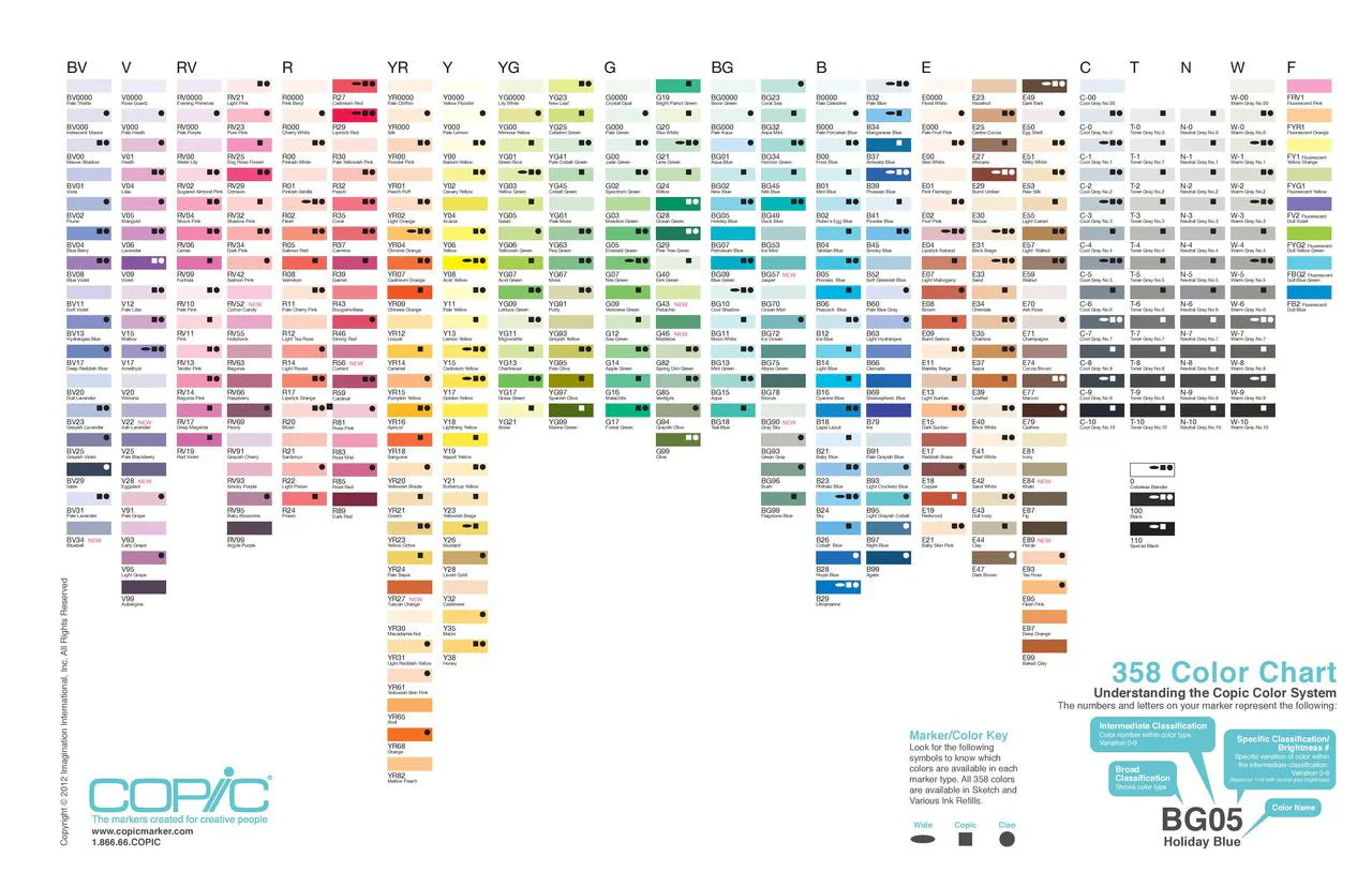 Copic Ink Refill 12ml - Image 6