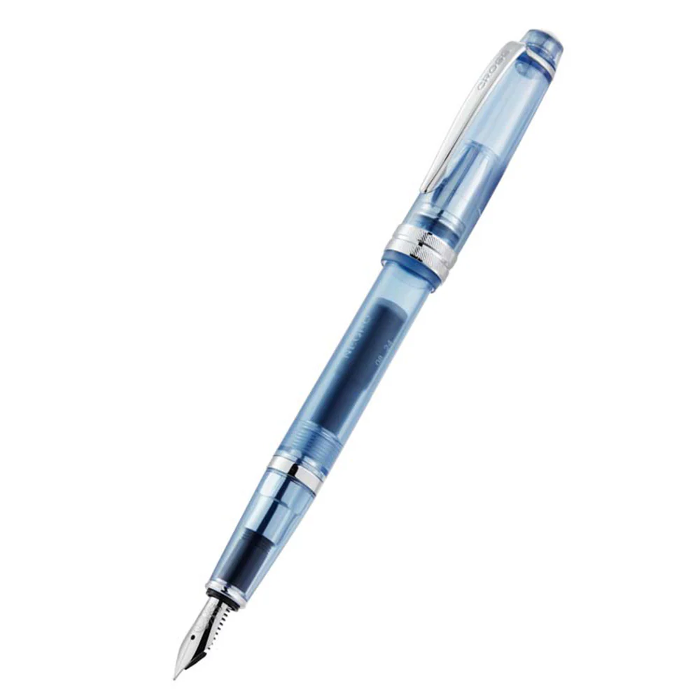 Cross Bailey Light Translucent Blue Fountain Pen Extra Fine - Image 3