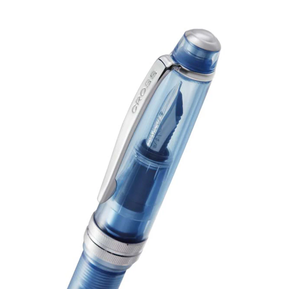 Cross Bailey Light Translucent Blue Fountain Pen Extra Fine - Image 4