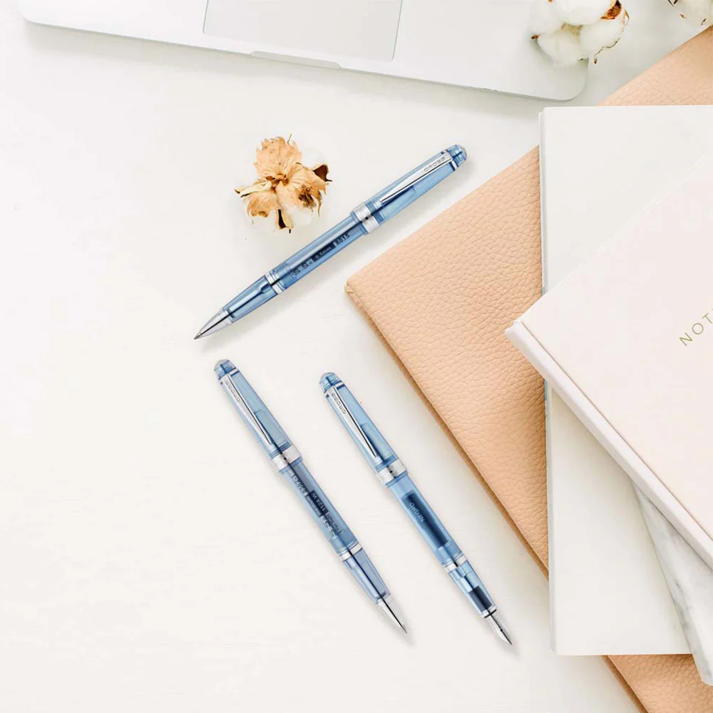Cross Bailey Light Translucent Blue Fountain Pen Extra Fine - Image 6