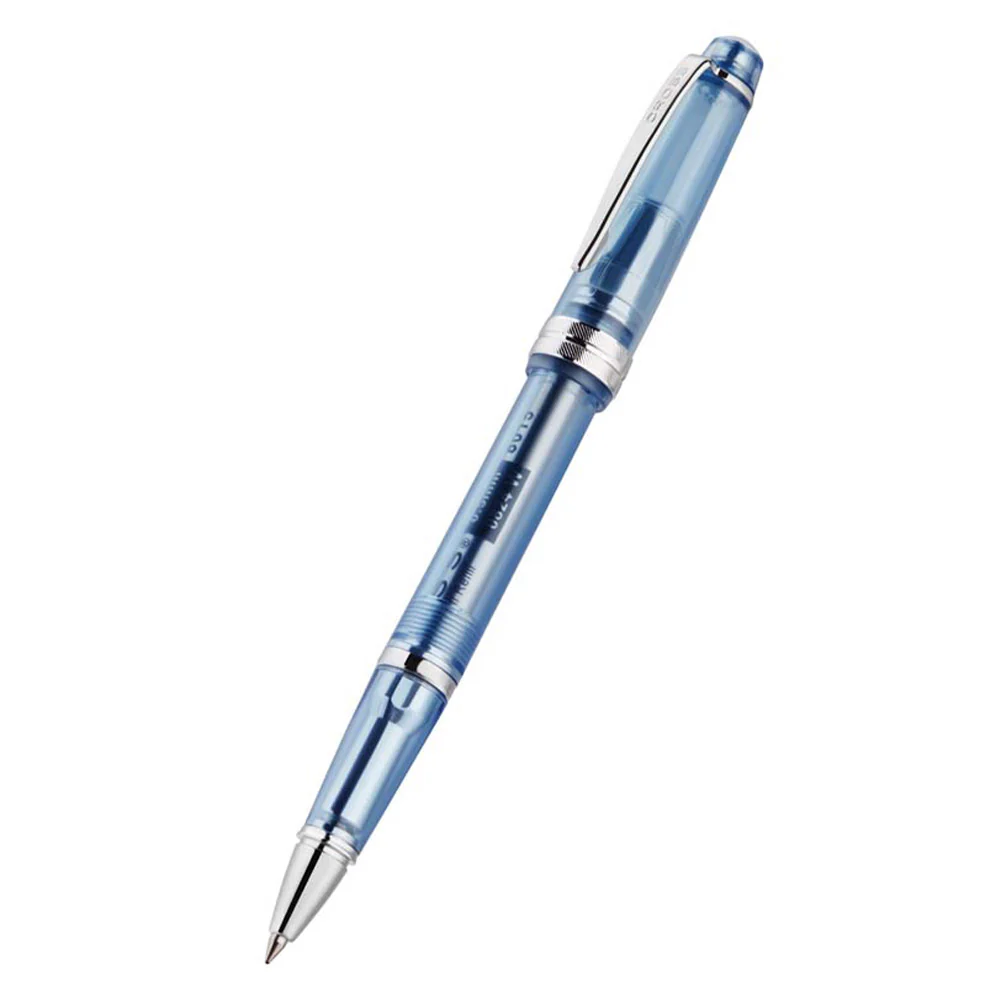 Cross Bailey Light Translucent Blue Resin Rollerball Pen - Image 3