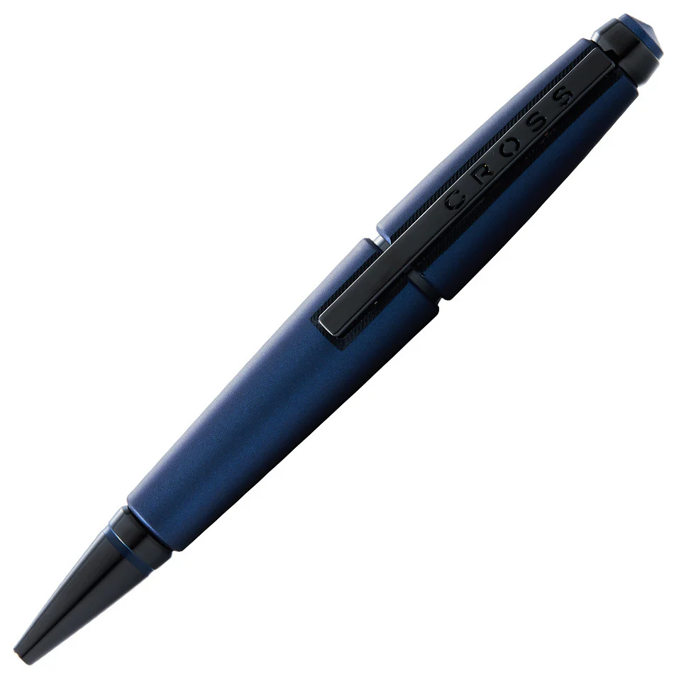 Cross Edge Telescopic Selectip Rollerball Pen Matt Blue - Image 2