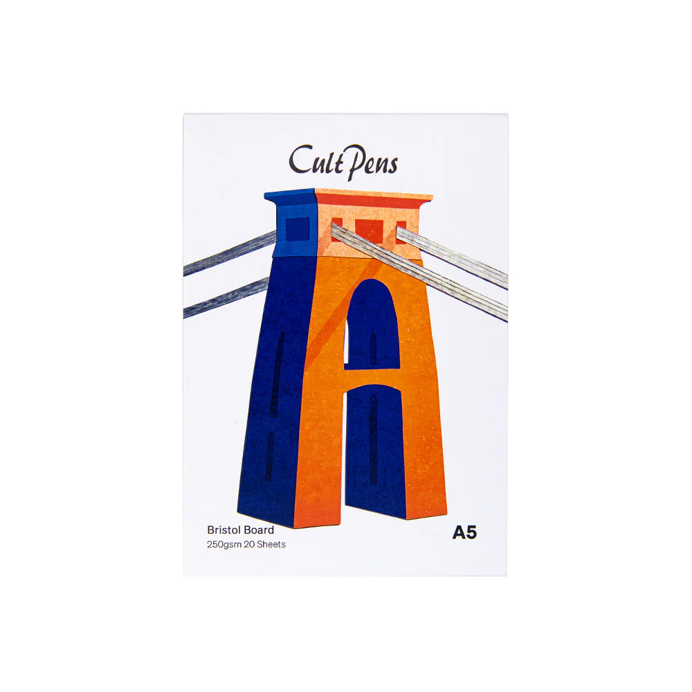 Cult Pens Bristol Board A5 250gsm 20 Sheets