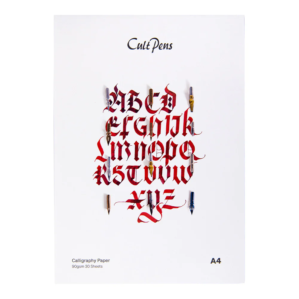 Cult Pens Calligraphy Pad A4 90gsm 30 Sheets