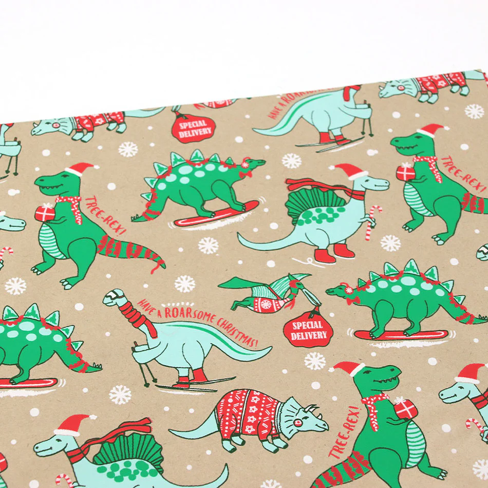 Cult Pens x Vivd Wrapping Paper Handmade Christmas Wrapping Paper Collection Brights - Image 8