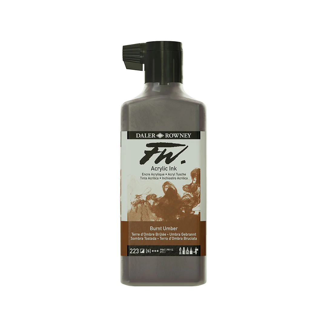 Daler-Rowney FW Artists Acrylic Ink 180ml - Image 2