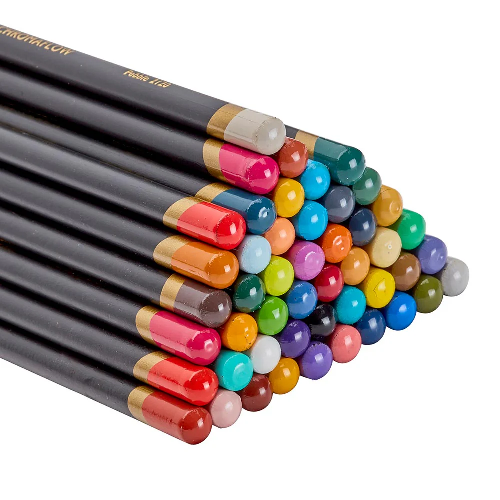 Derwent Chromaflow Pencils Tin of 48 - Image 2