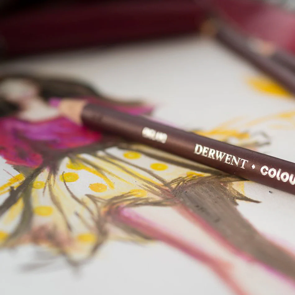 Derwent Coloursoft Coloured Pencil Tin of 72 - Image 3