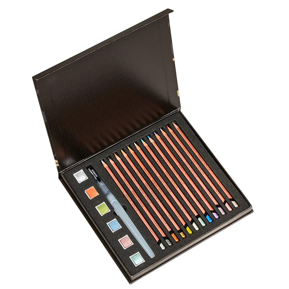 Derwent Metallic Mixed Media Set