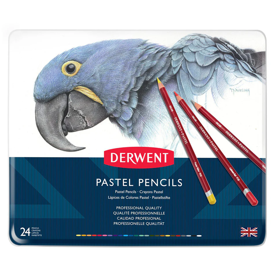 Derwent Pastel Pencil Tin of 24