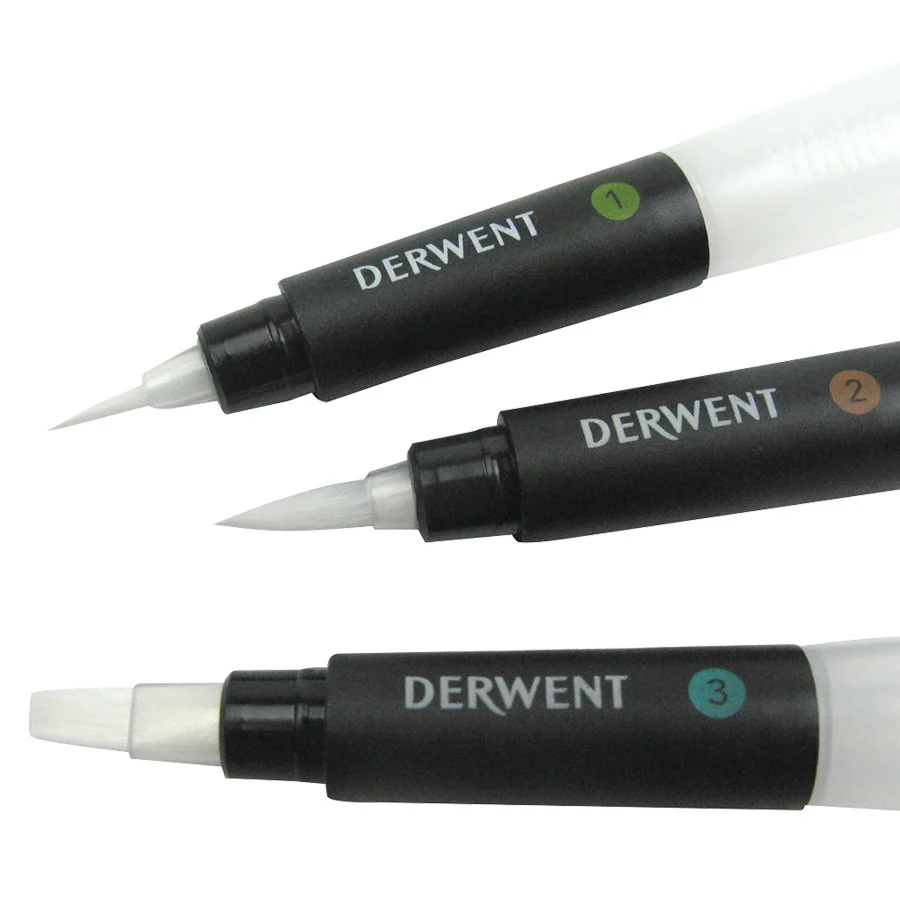 Derwent Waterbrush Set of 3 - Image 2