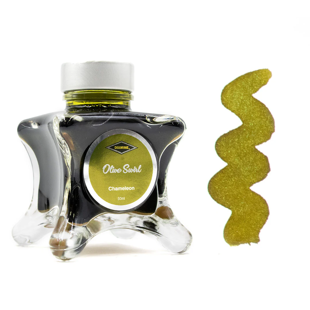 Diamine Inkvent Green Edition 50ml Ink - Image 18