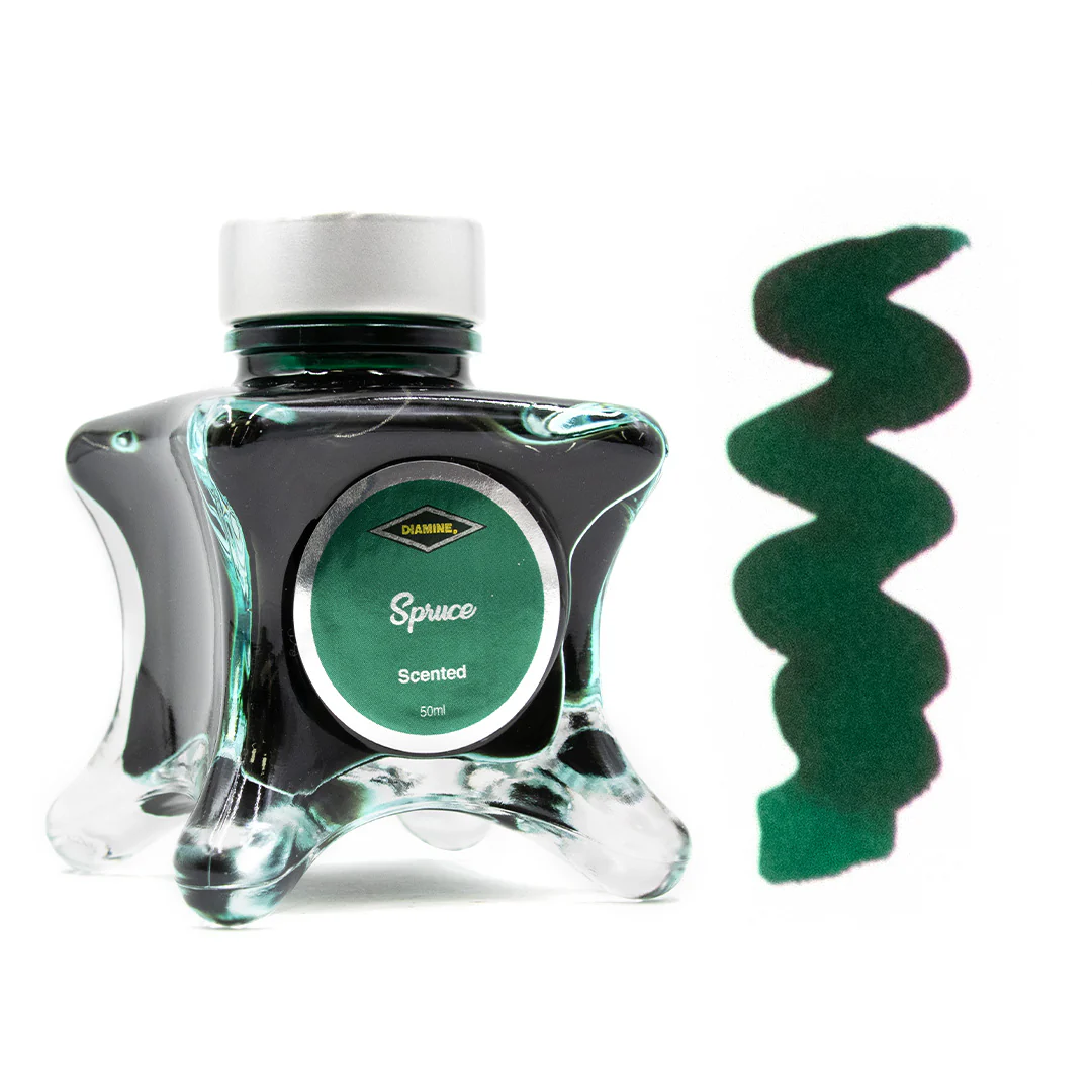 Diamine Inkvent Green Edition 50ml Ink - Image 25