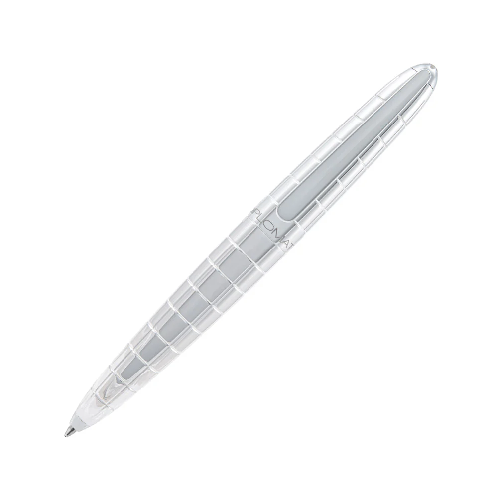 Diplomat Aero Rhomb Chrome easyFLOW Ballpoint Pen