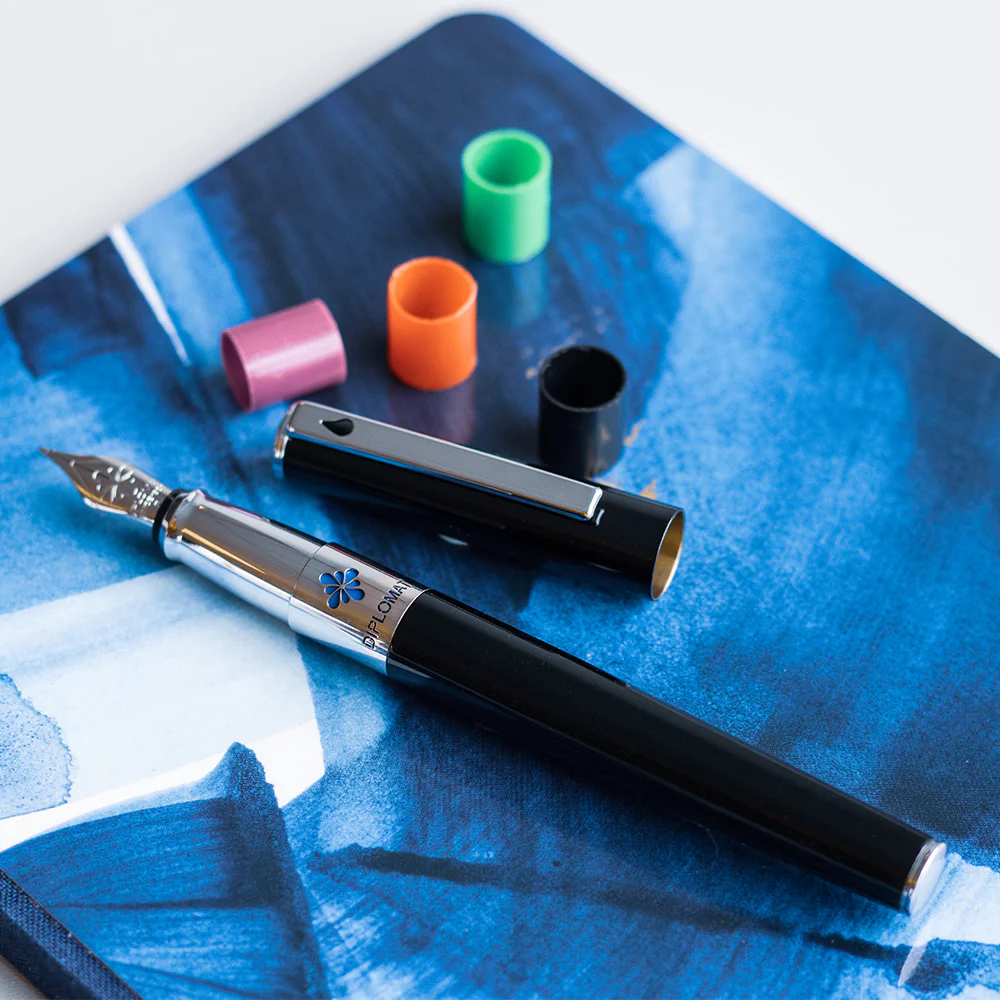 Diplomat CLR Fountain Pen Black Lacquer - Image 2