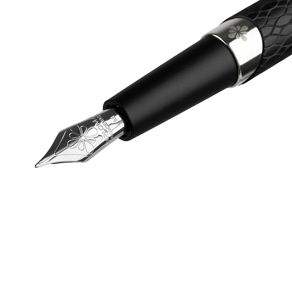 Diplomat Cobra Guilloche Fountain Pen Black - Image 5