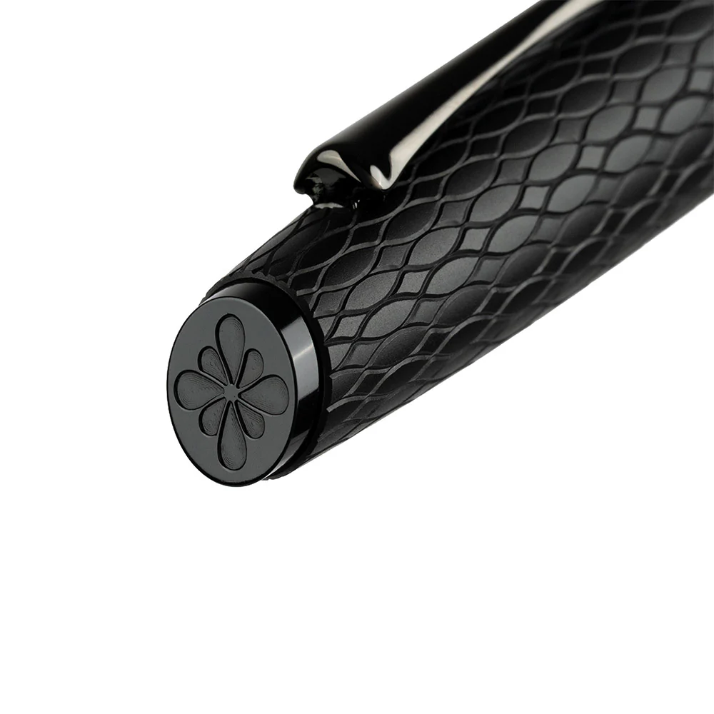 Diplomat Cobra Guilloche Fountain Pen Black - Image 6