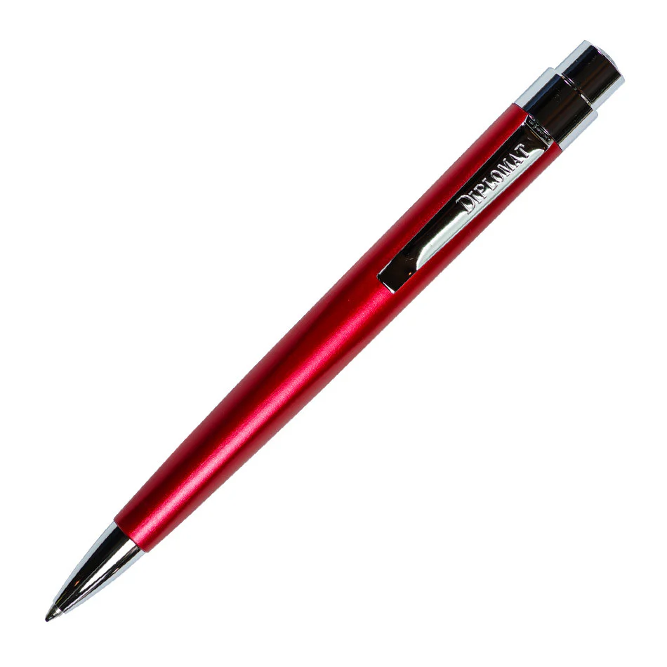 Diplomat Magnum Ballpoint Pen Burned Red