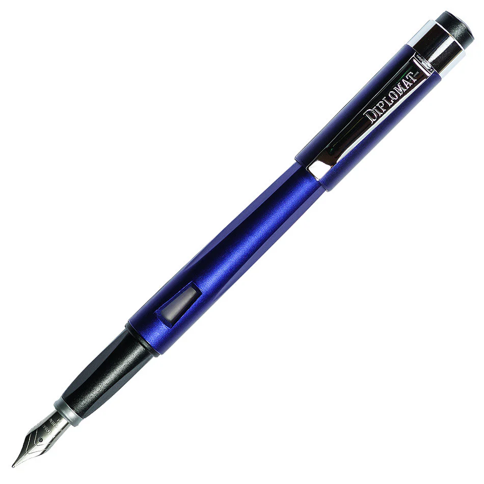 Diplomat Magnum Fountain Pen Indigo Blue