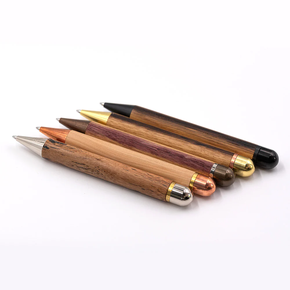 e+m Sommelier Edition Ballpoint Pen Whisky Brass - Image 2