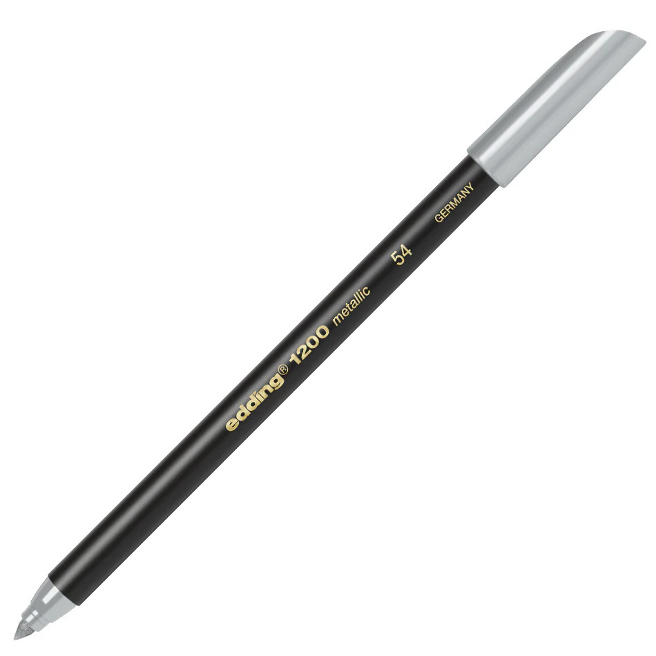 edding 1200 Colourpen Metallic Set of 6 - Image 2