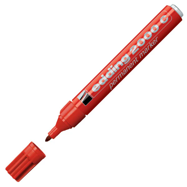 edding 2000C Permanent Marker Pen Bullet - Image 2