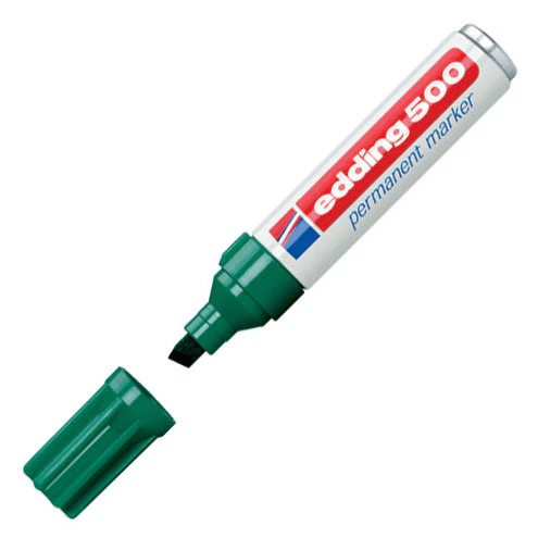 edding 500 Permanent Marker Pen Chisel - Image 4