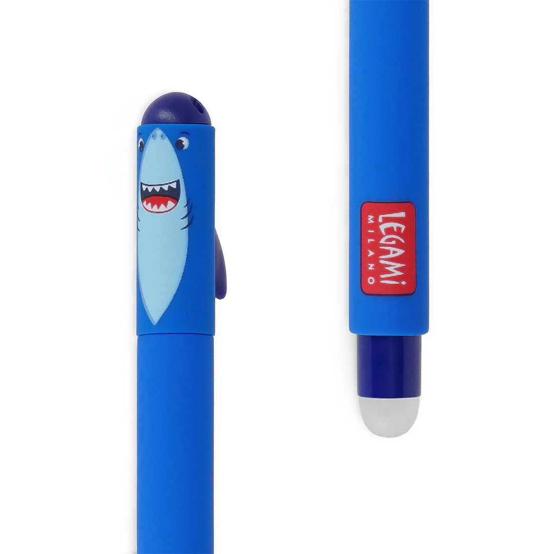 Legami Erasable Gel Pen Shark - Image 3