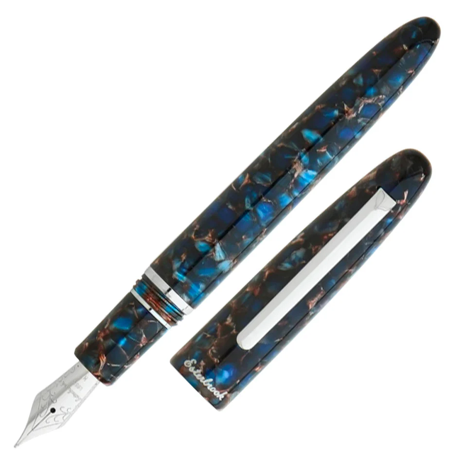 Esterbrook Estie Fountain Pen Nouveau Bleu with Palladium Trim