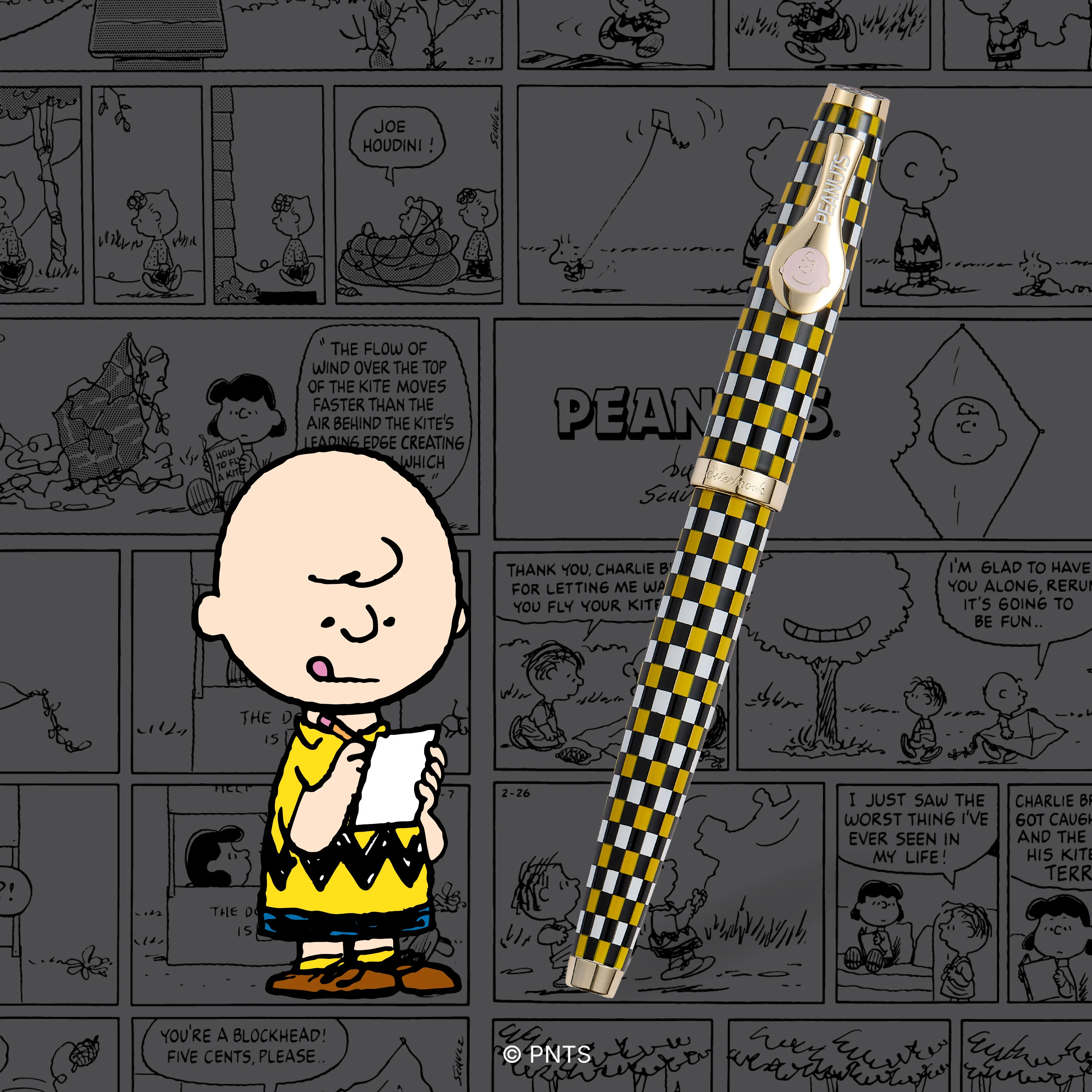 Esterbrook x Peanuts 75th Anniversary Edition Estie Ballpoint Pen Charlie Brown - Image 2